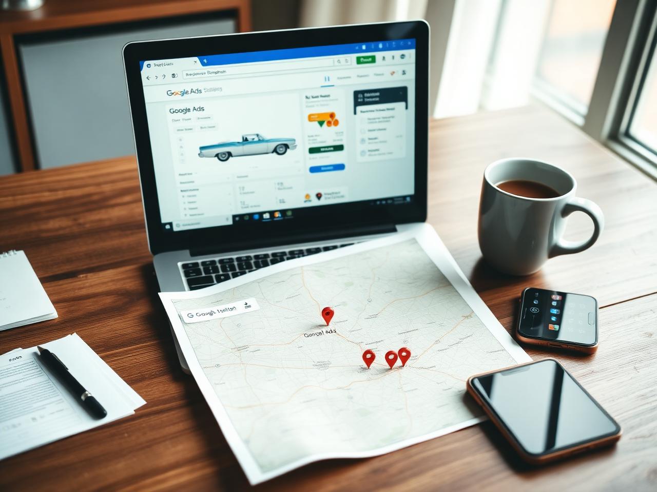 Strategia marketingowa myjni bezdotykowej – plan Google Ads i Social Media